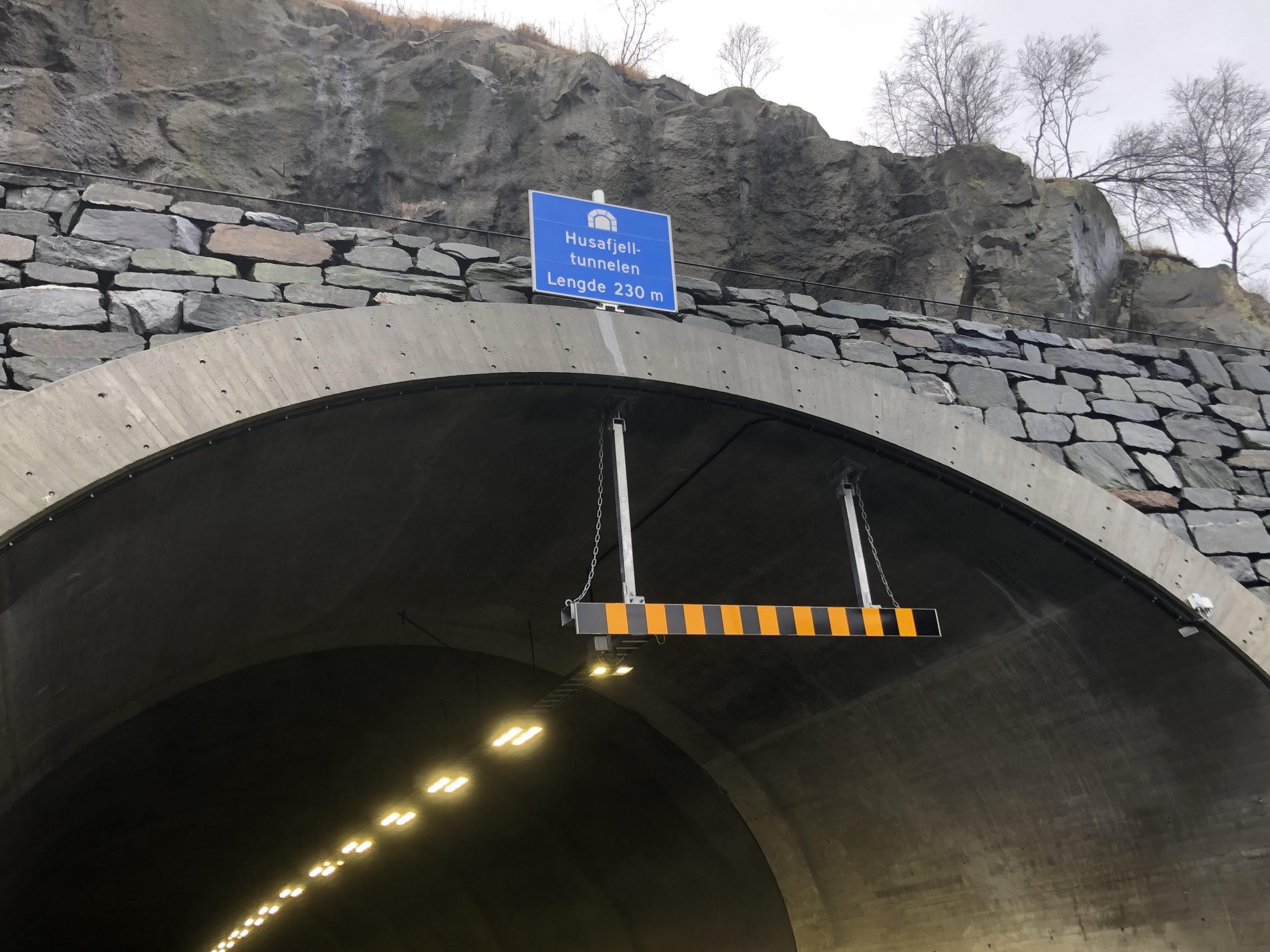 Åpning av tunnel